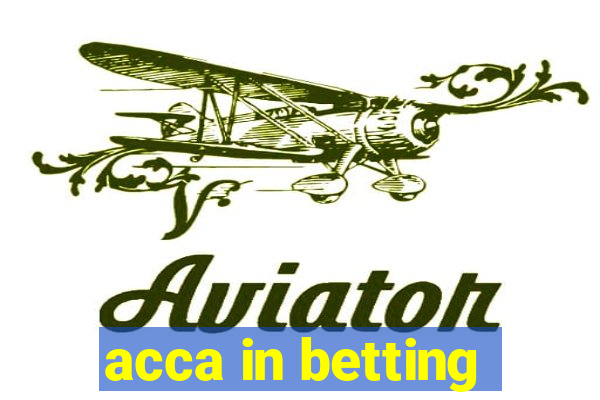 acca in betting