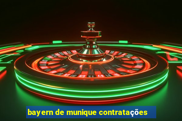 bayern de munique contratações