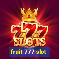 fruit 777 slot