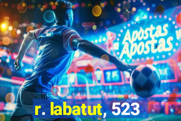 r. labatut, 523