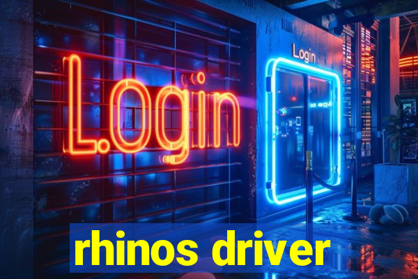 rhinos driver