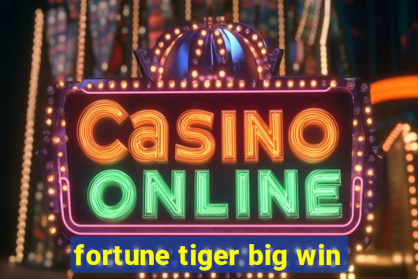 fortune tiger big win