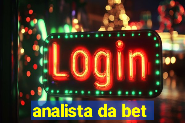 analista da bet