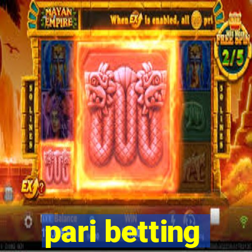 pari betting