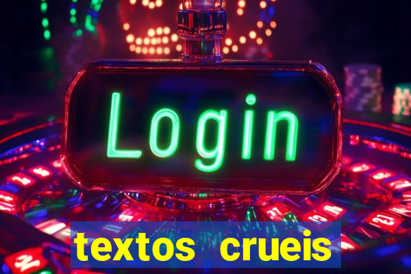 textos crueis demais para serem lidos rapidamente pdf