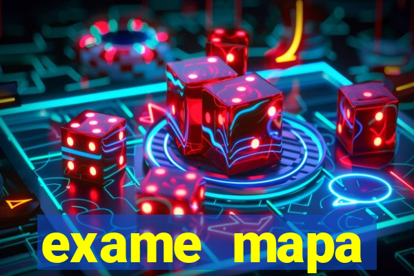 exame mapa apertando muito