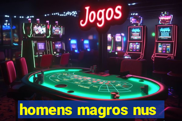 homens magros nus