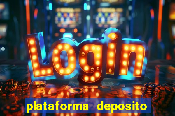 plataforma deposito minimo 1 real