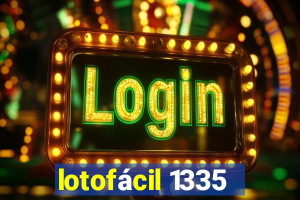 lotofácil 1335