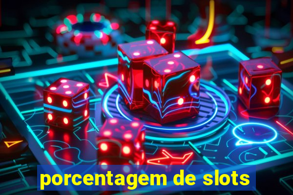 porcentagem de slots