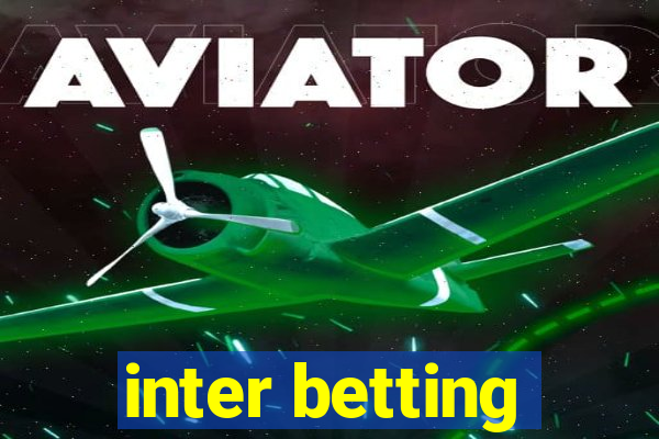 inter betting