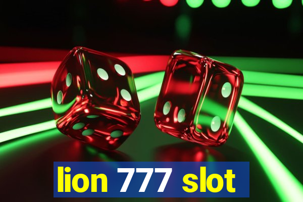 lion 777 slot