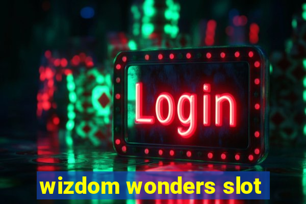 wizdom wonders slot