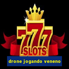 drone jogando veneno