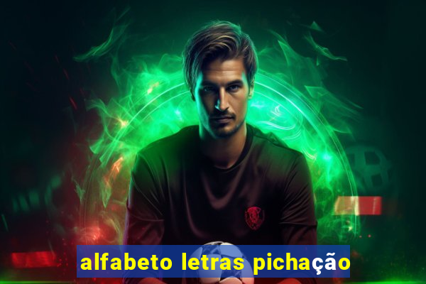 alfabeto letras pichação