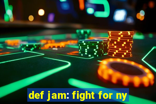 def jam: fight for ny