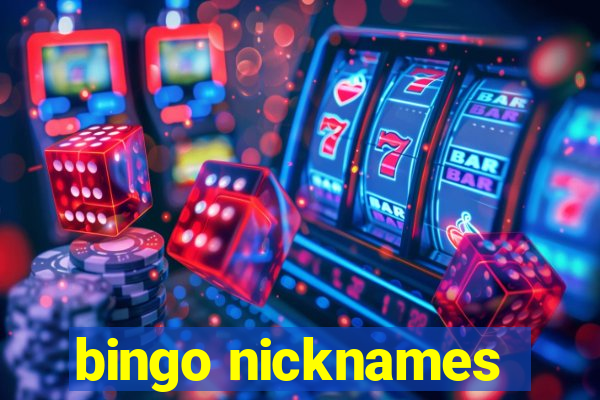 bingo nicknames