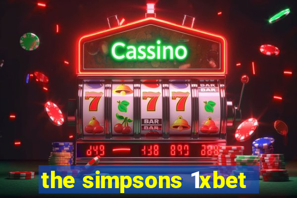 the simpsons 1xbet