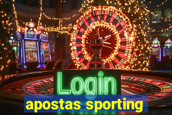 apostas sporting