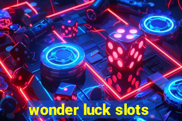 wonder luck slots