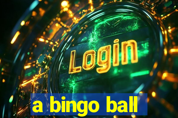 a bingo ball