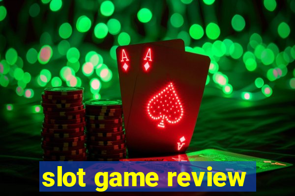 slot game review