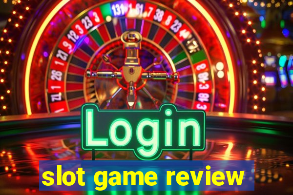 slot game review