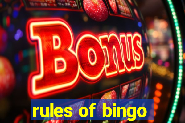 rules of bingo