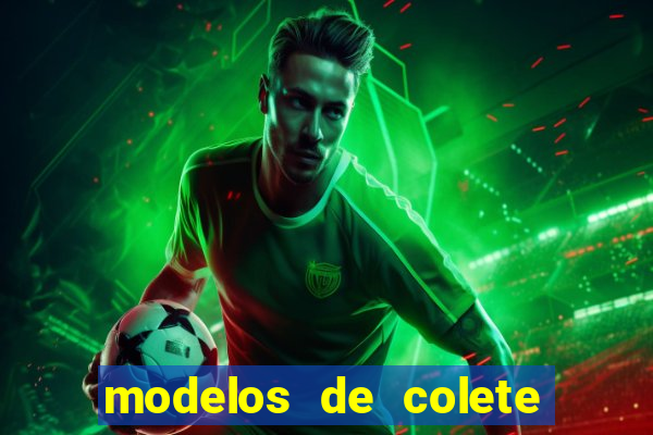 modelos de colete de futebol