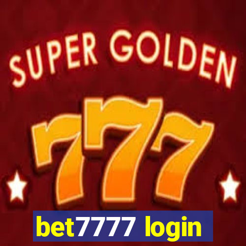 bet7777 login