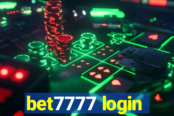 bet7777 login