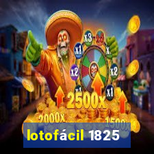 lotofácil 1825