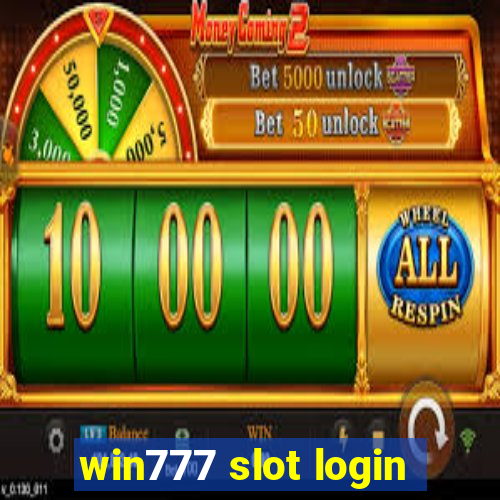 win777 slot login