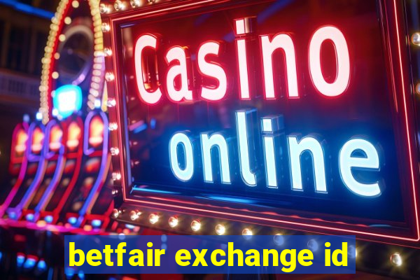 betfair exchange id