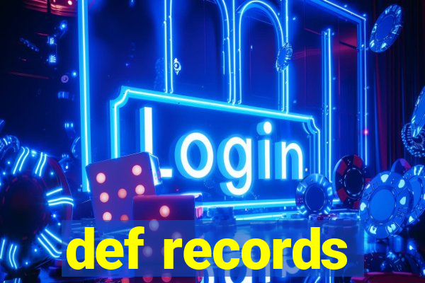 def records