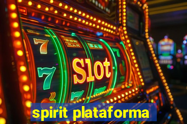 spirit plataforma