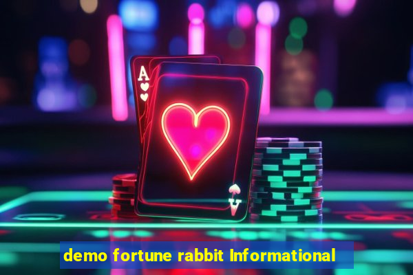 demo fortune rabbit Informational