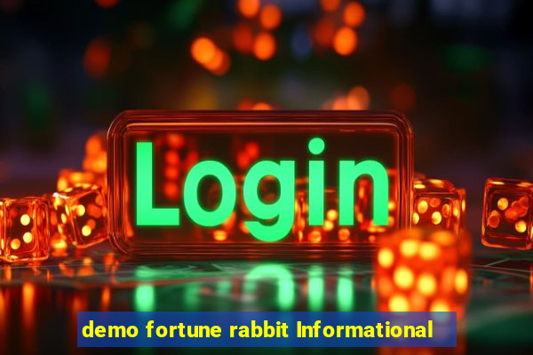 demo fortune rabbit Informational