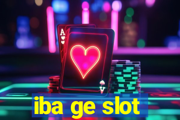 iba ge slot