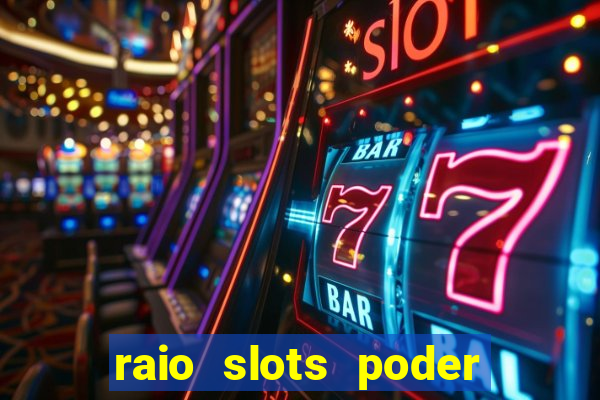 raio slots poder de zeus