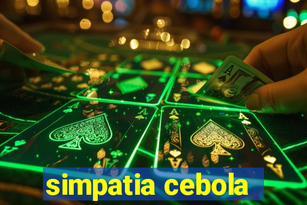 simpatia cebola