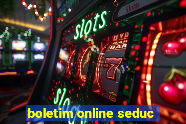 boletim online seduc