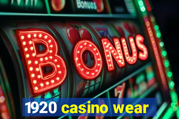 1920 casino wear