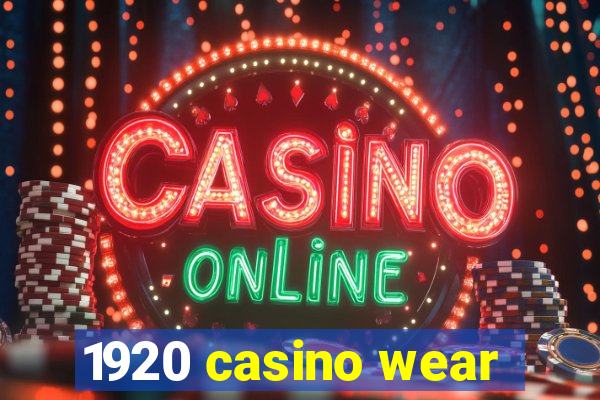 1920 casino wear