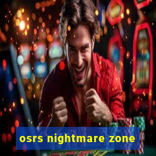 osrs nightmare zone