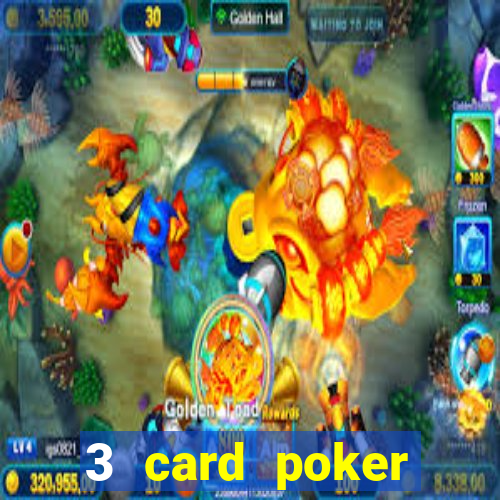 3 card poker casino online