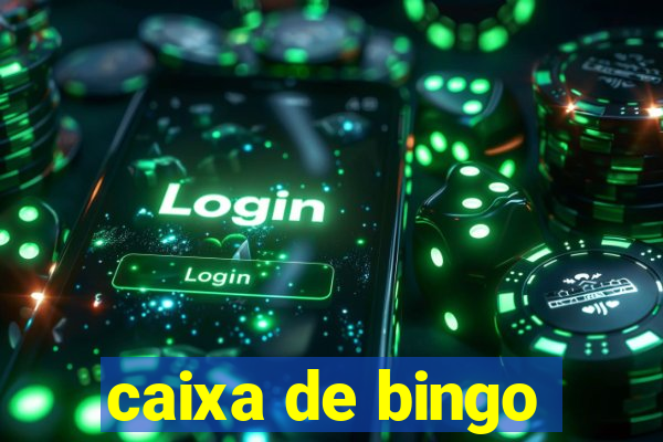 caixa de bingo