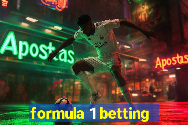 formula 1 betting