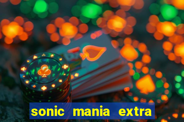 sonic mania extra slot amy