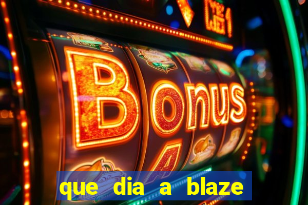 que dia a blaze paga o cashback